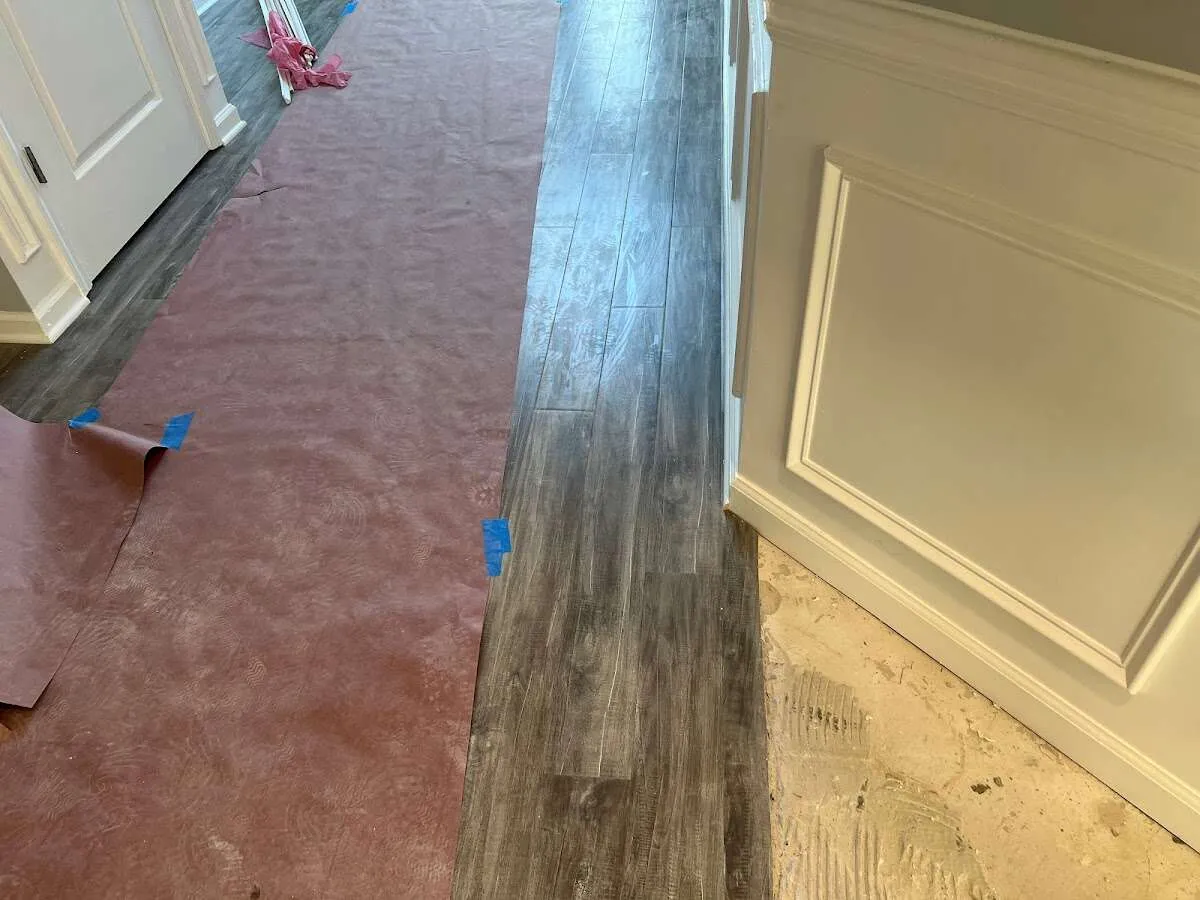 Completed marble shower restoration in Iola